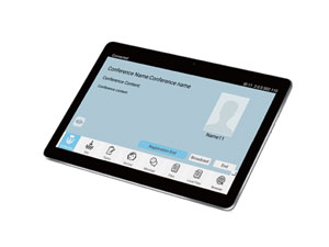 Système de conférence sans papier-tablette PC
