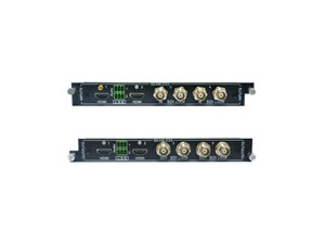 2 voies SDI et 2 voies HDMI sans soudure carte d'entrée/sortie