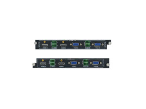 Carte d'entrée/sortie sans soudure VGA 2 voies et HDMI