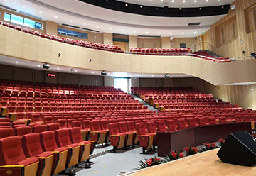 Système audio et vidéo du centre de conférence