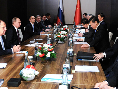 Gonsin avec le président Xi Jinping