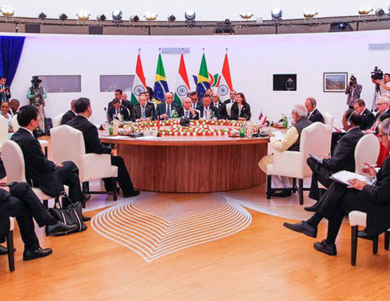 Système audio et vidéo de la conférence Gonsin dans le 8e Sommet des BRICS