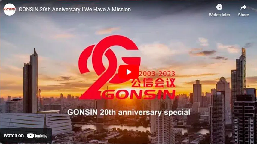 GONSIN 20e anniversaire l Nous avons une mission